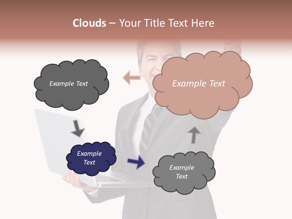 Business Isolated Employment PowerPoint Template