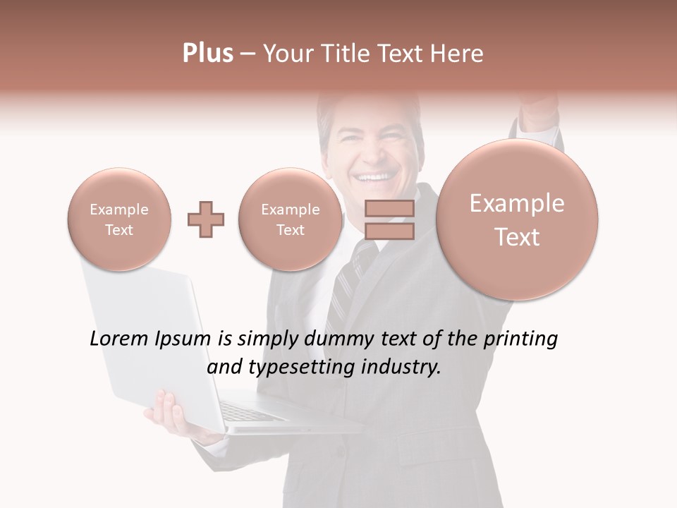Business Isolated Employment PowerPoint Template