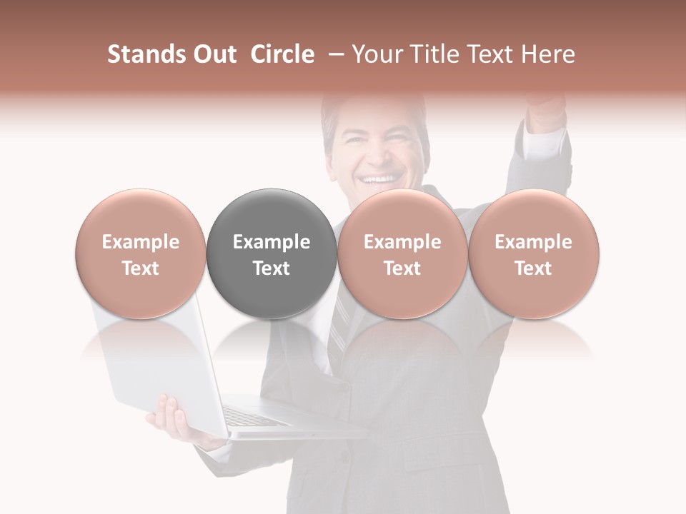 Business Isolated Employment PowerPoint Template