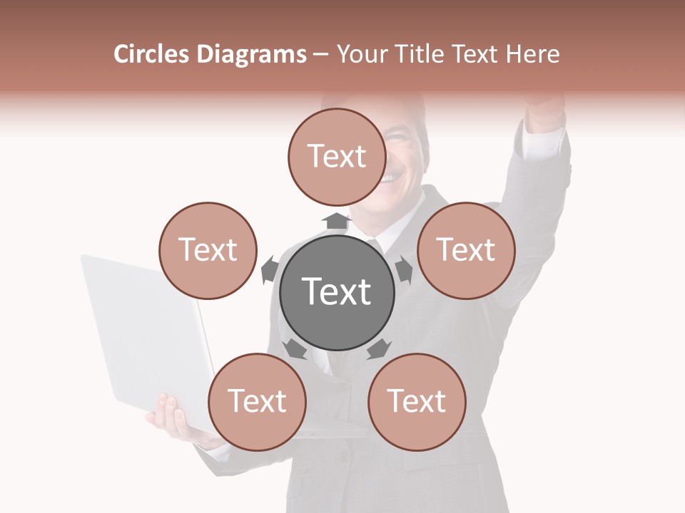 Business Isolated Employment PowerPoint Template