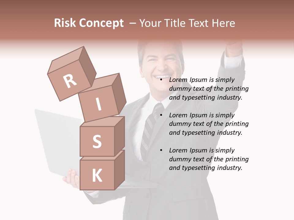 Business Isolated Employment PowerPoint Template