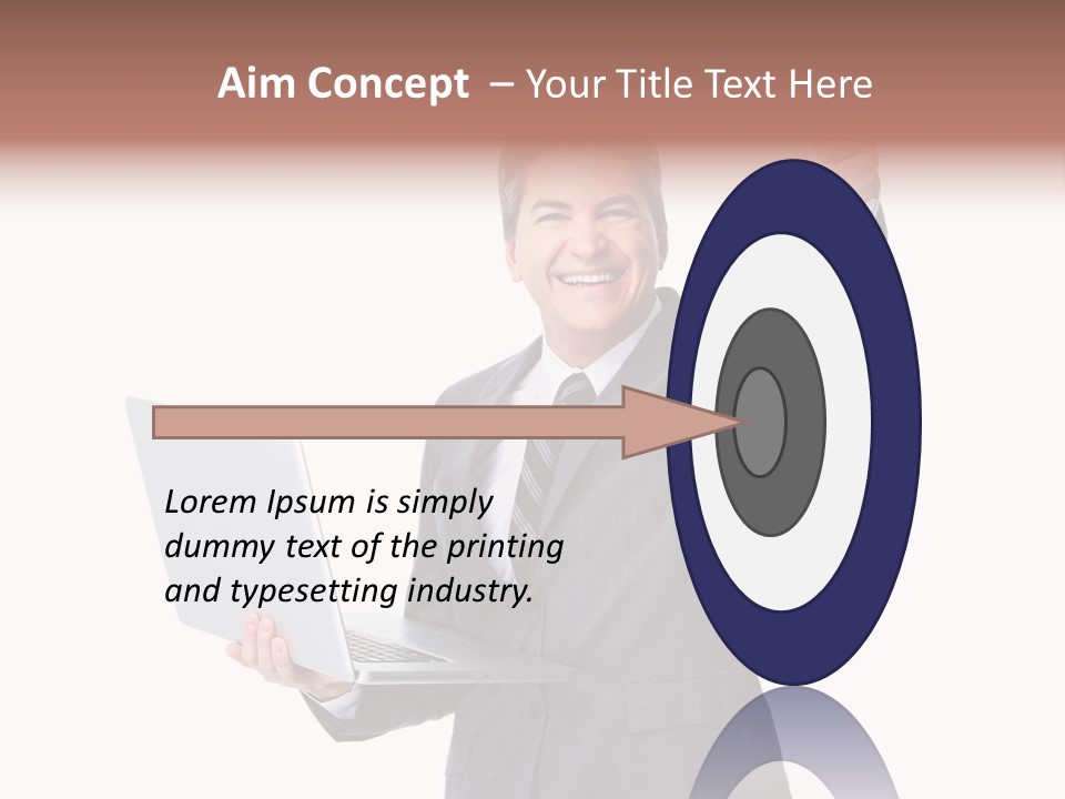 Business Isolated Employment PowerPoint Template