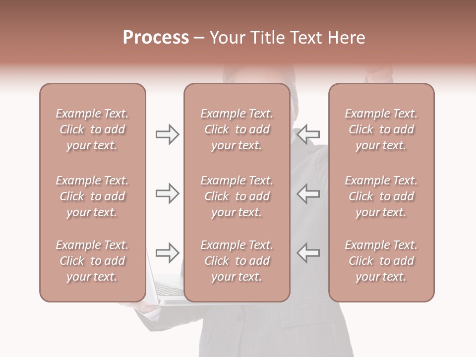 Business Isolated Employment PowerPoint Template