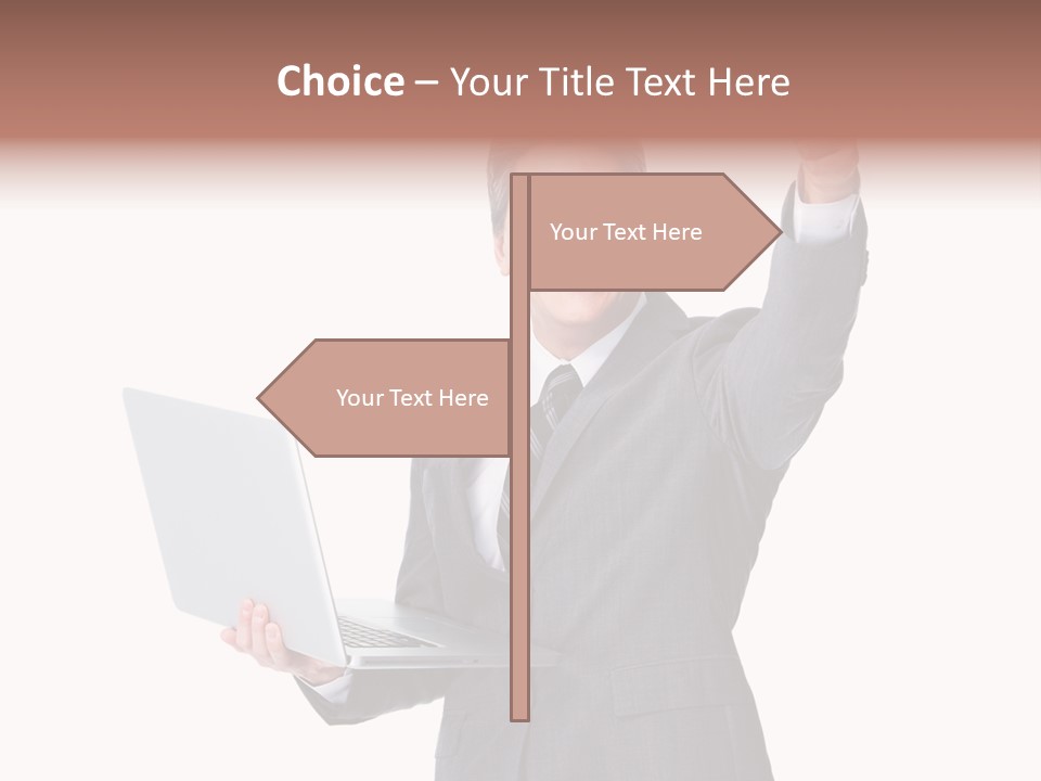 Business Isolated Employment PowerPoint Template