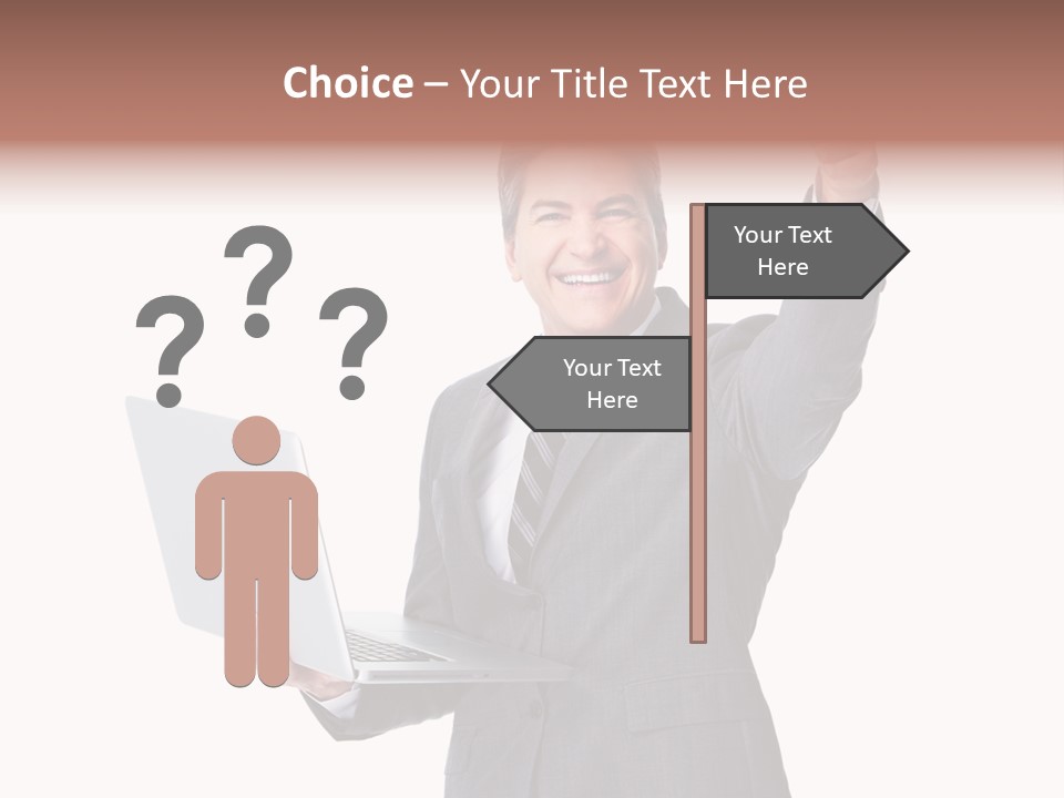 Business Isolated Employment PowerPoint Template