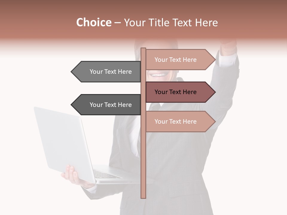Business Isolated Employment PowerPoint Template