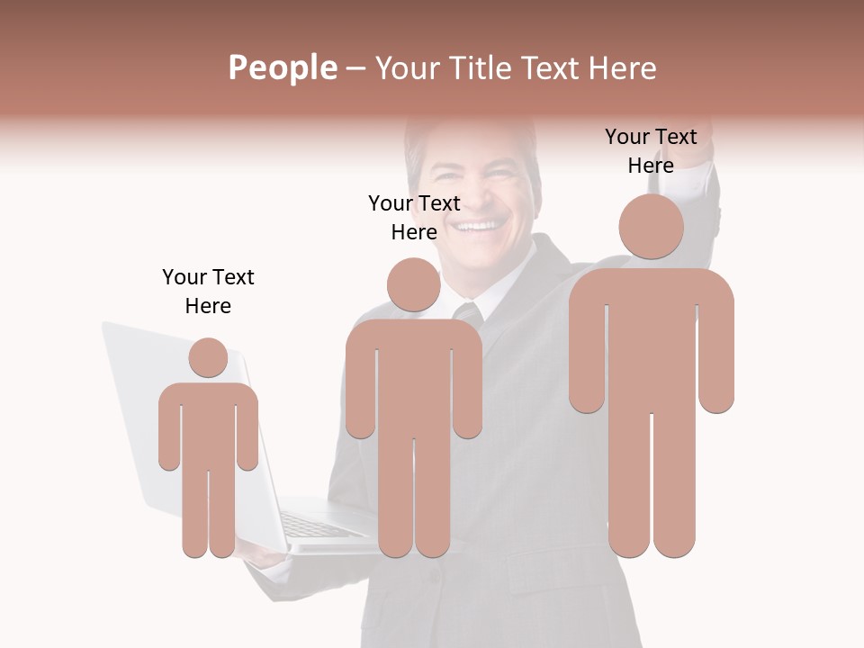 Business Isolated Employment PowerPoint Template