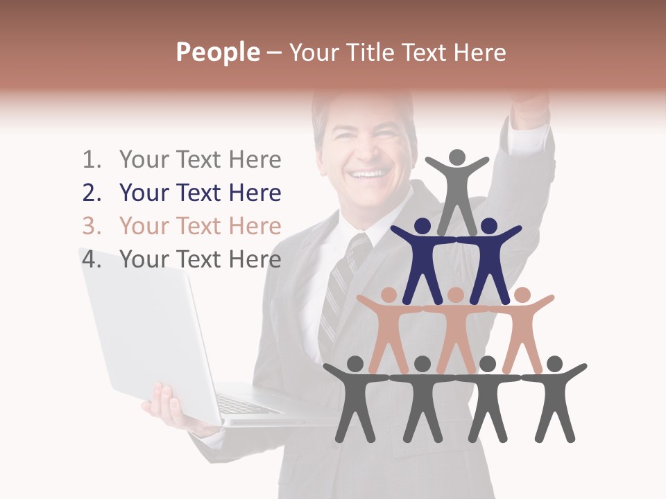 Business Isolated Employment PowerPoint Template