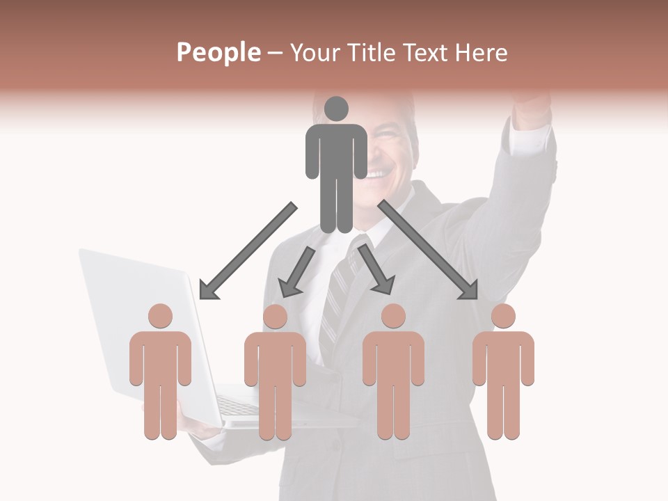 Business Isolated Employment PowerPoint Template