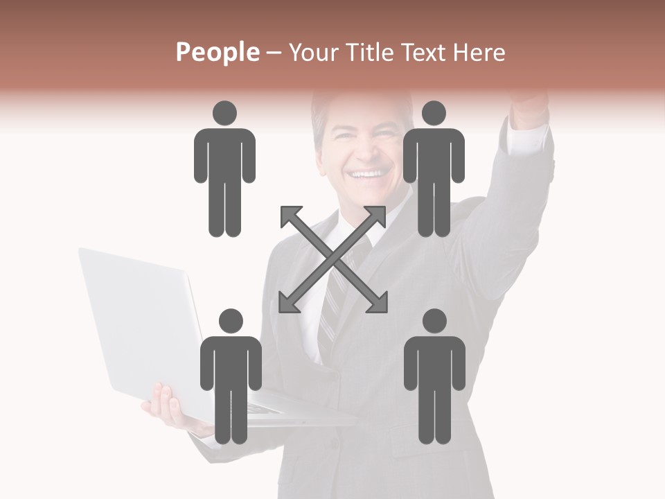 Business Isolated Employment PowerPoint Template
