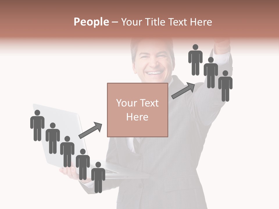 Business Isolated Employment PowerPoint Template