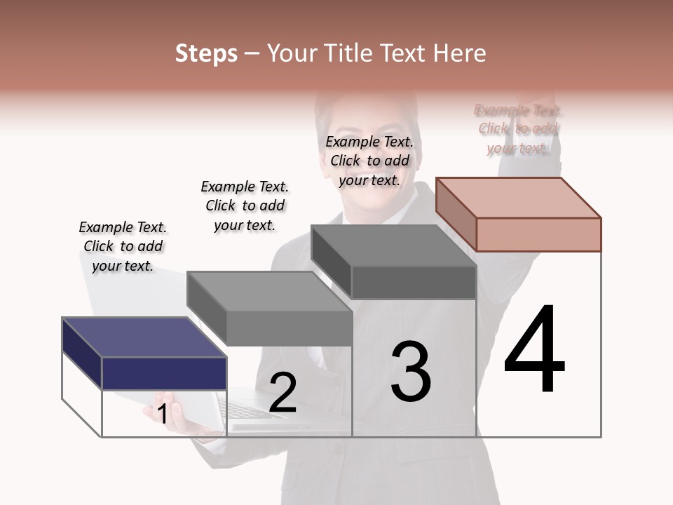 Business Isolated Employment PowerPoint Template