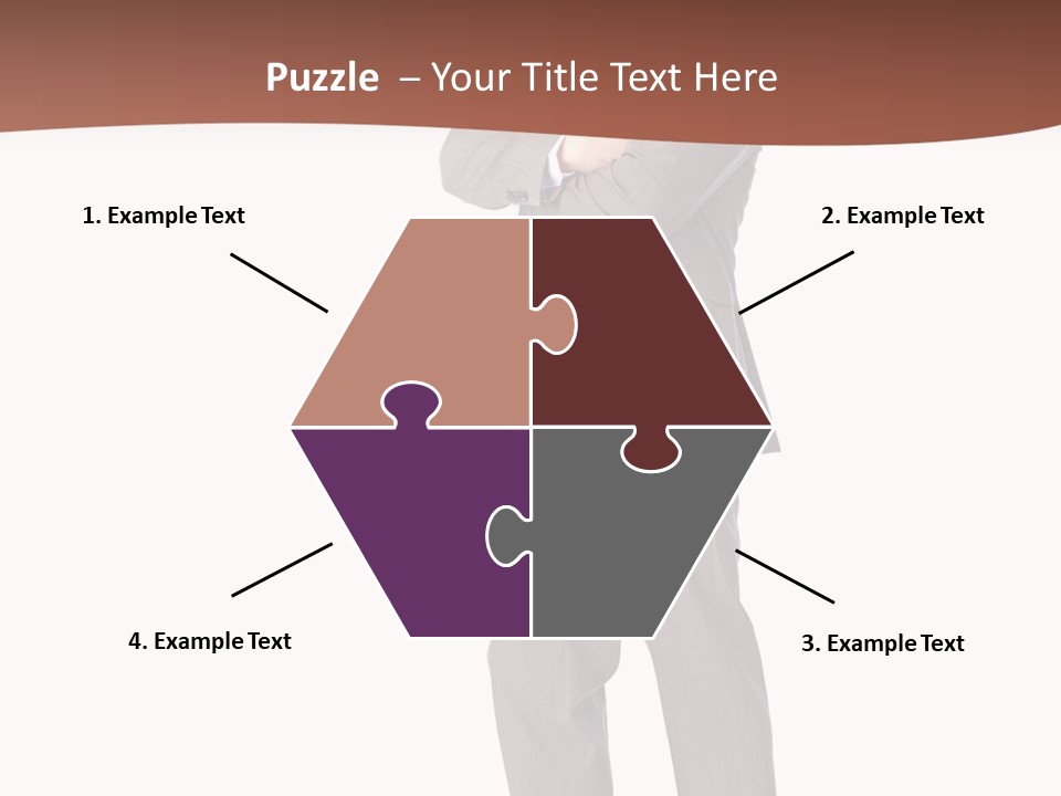 Career Suit Cheerful PowerPoint Template