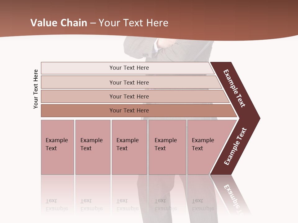 Career Suit Cheerful PowerPoint Template
