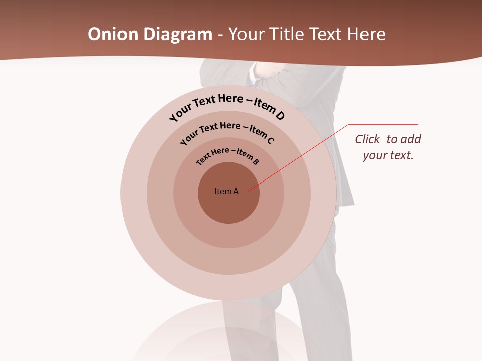 Career Suit Cheerful PowerPoint Template