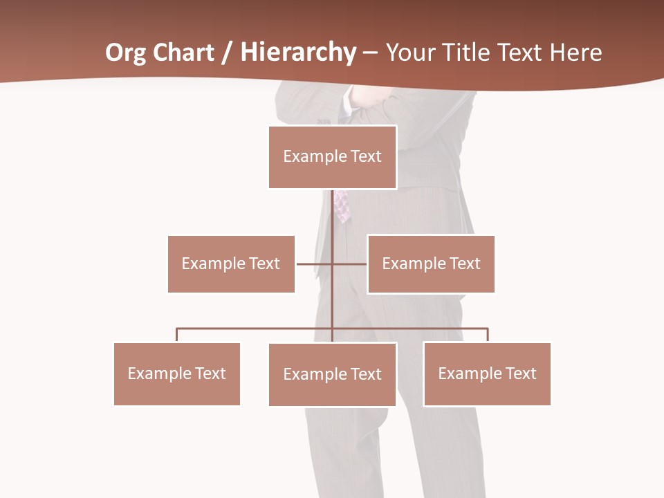 Career Suit Cheerful PowerPoint Template