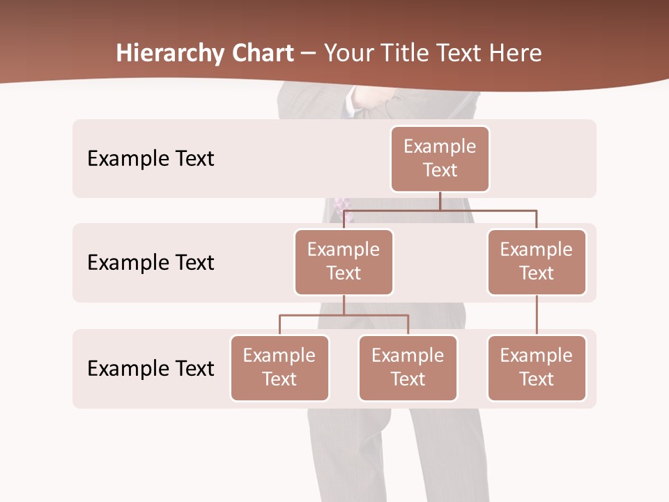 Career Suit Cheerful PowerPoint Template
