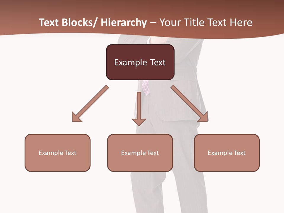 Career Suit Cheerful PowerPoint Template