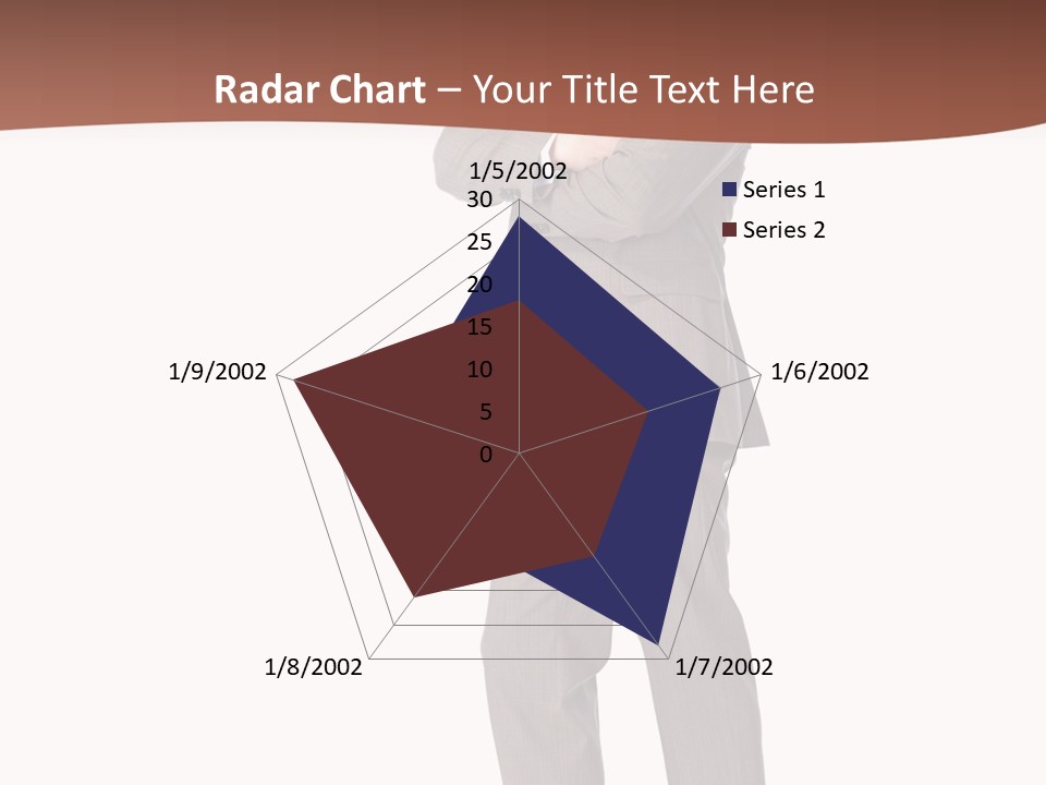 Career Suit Cheerful PowerPoint Template