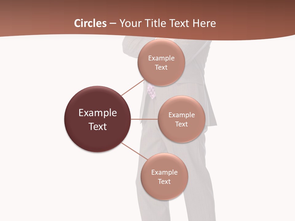 Career Suit Cheerful PowerPoint Template
