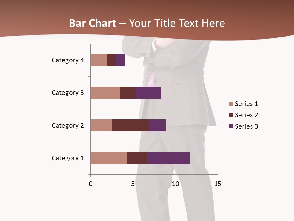 Career Suit Cheerful PowerPoint Template