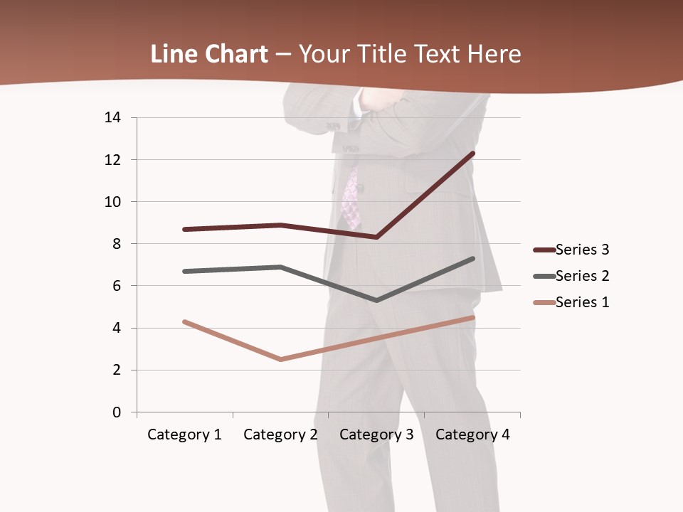 Career Suit Cheerful PowerPoint Template