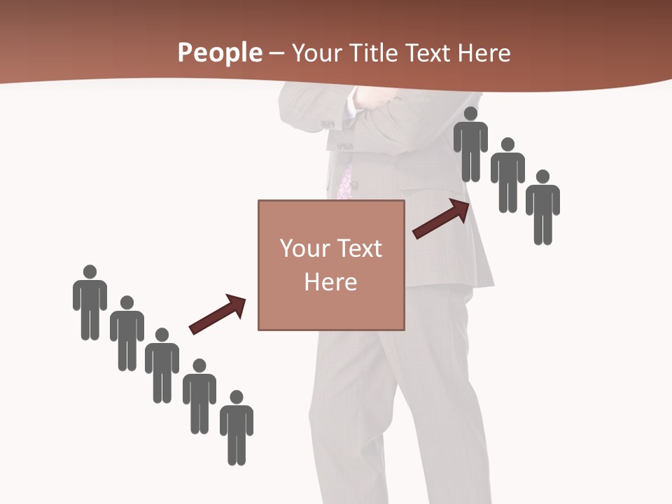 Career Suit Cheerful PowerPoint Template