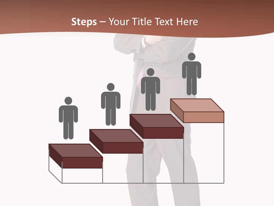 Career Suit Cheerful PowerPoint Template