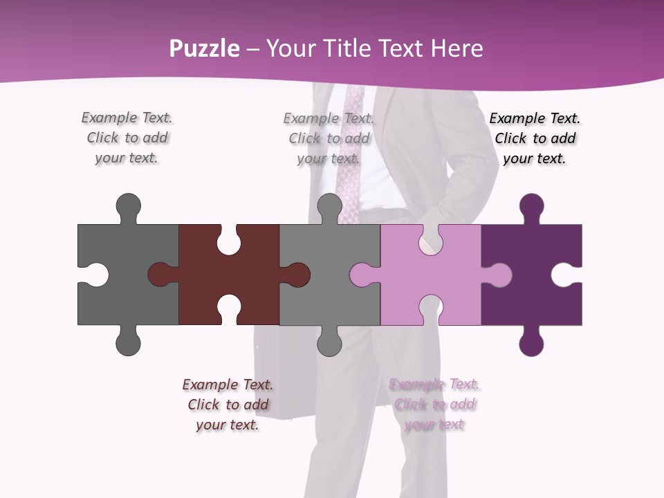 Happy Career Successful PowerPoint Template