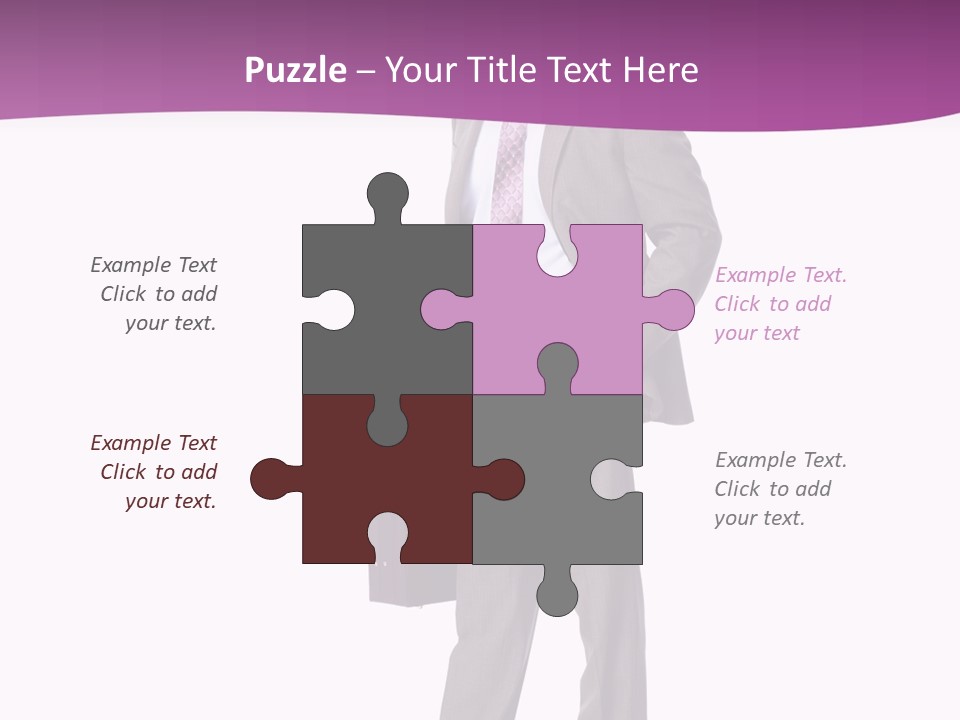 Happy Career Successful PowerPoint Template