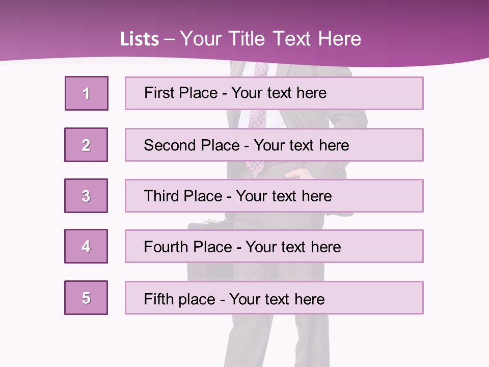 Happy Career Successful PowerPoint Template