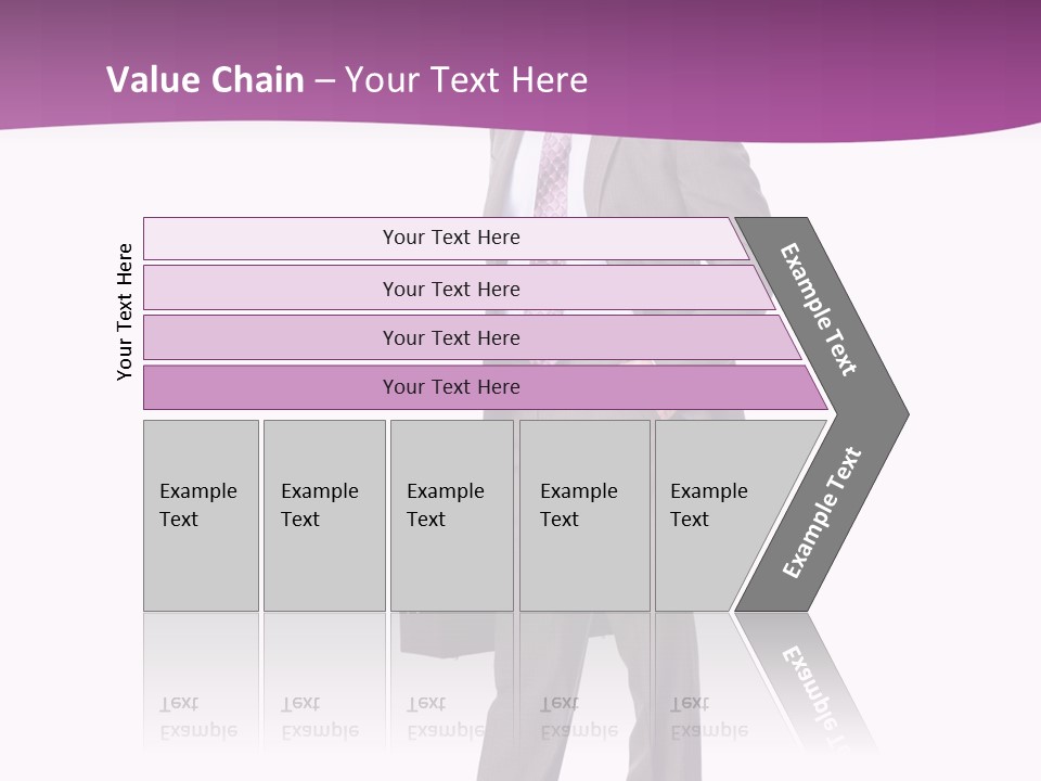 Happy Career Successful PowerPoint Template