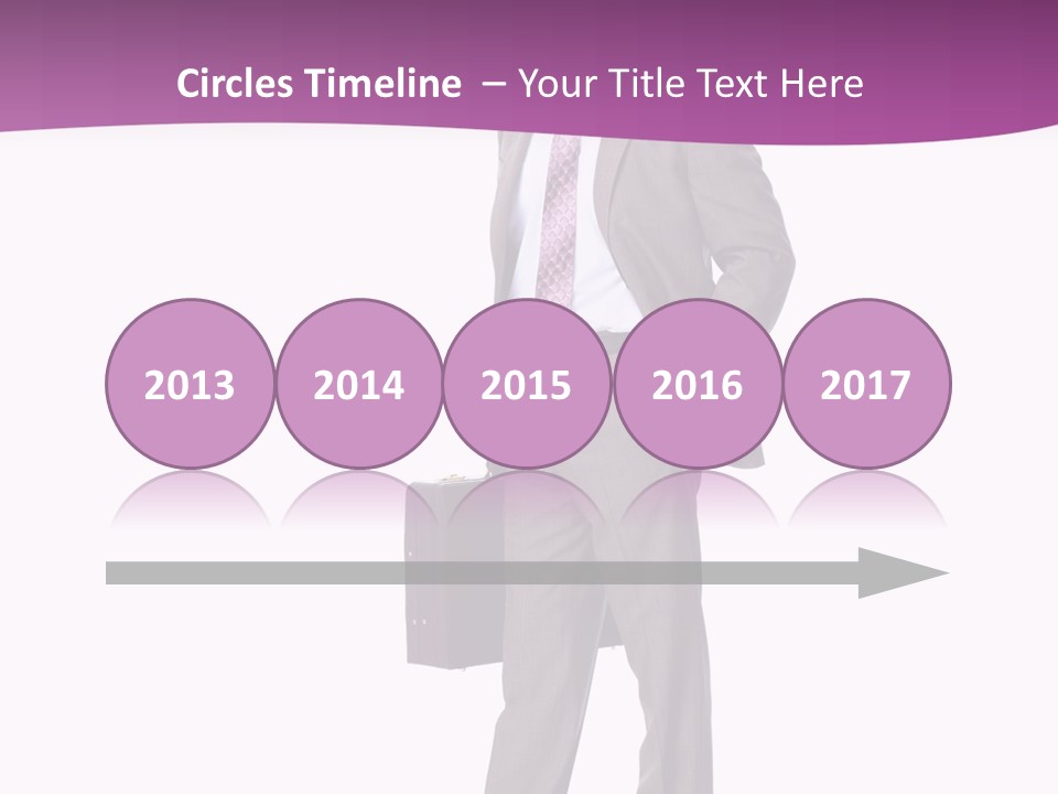 Happy Career Successful PowerPoint Template