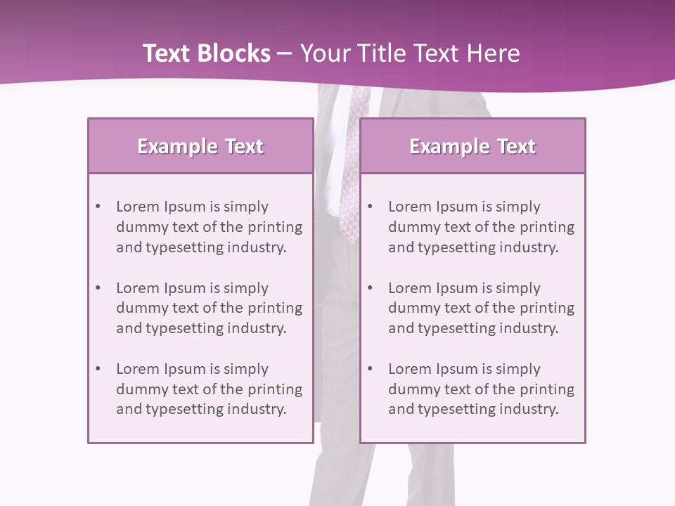 Happy Career Successful PowerPoint Template