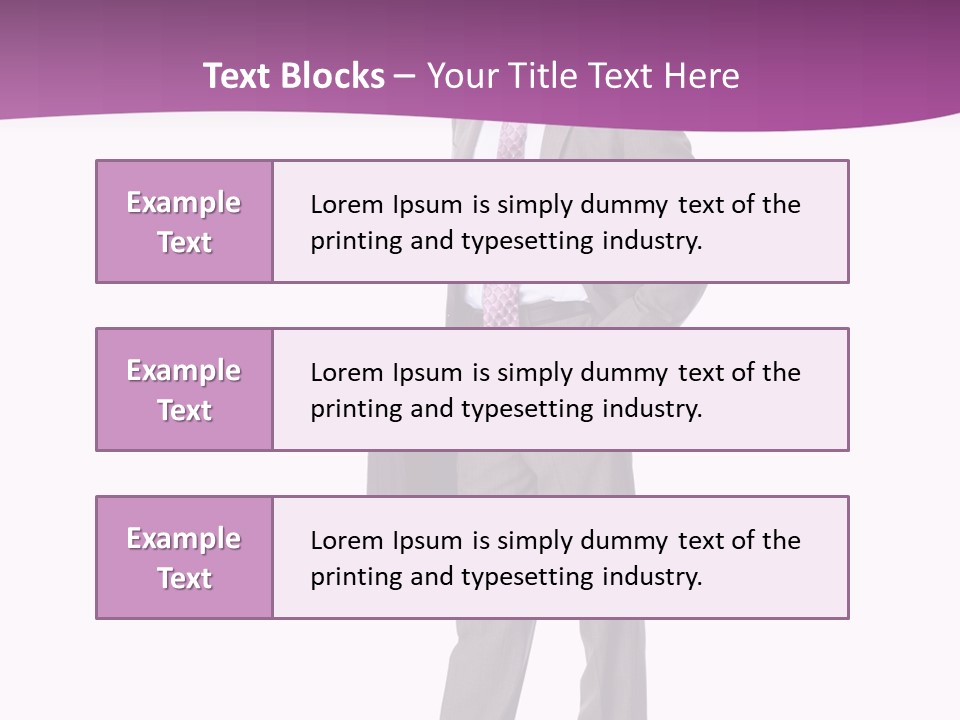 Happy Career Successful PowerPoint Template