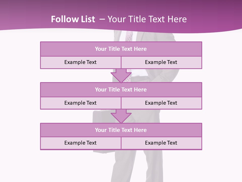 Happy Career Successful PowerPoint Template
