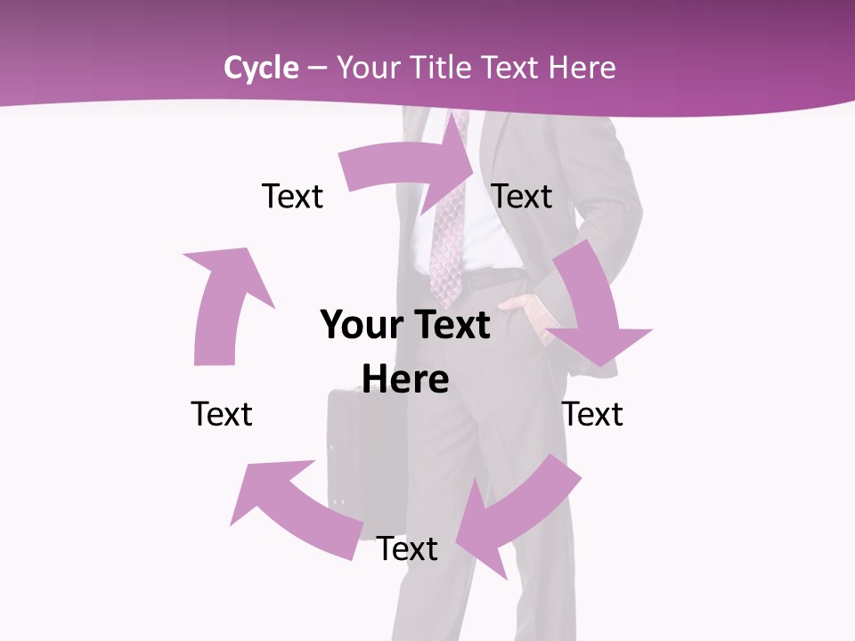 Happy Career Successful PowerPoint Template