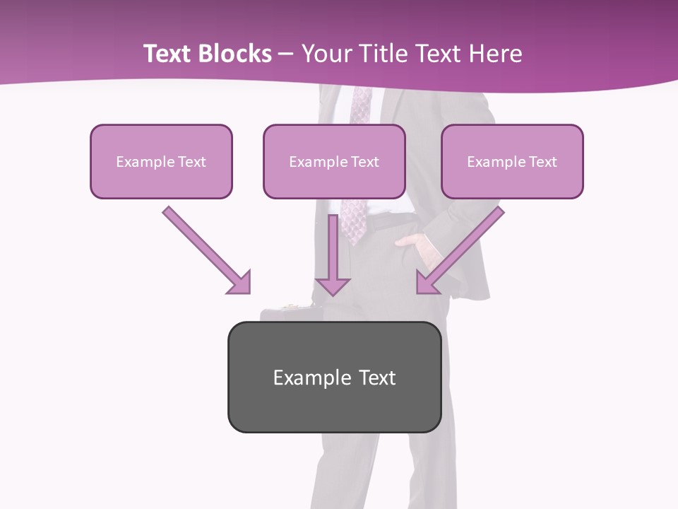 Happy Career Successful PowerPoint Template
