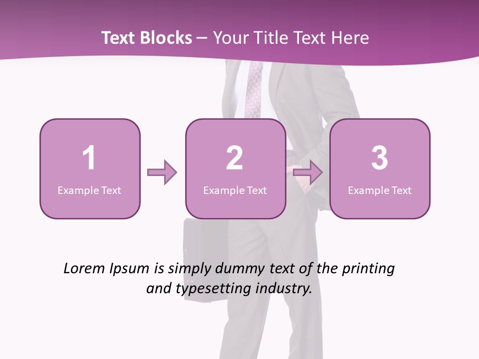 Happy Career Successful PowerPoint Template