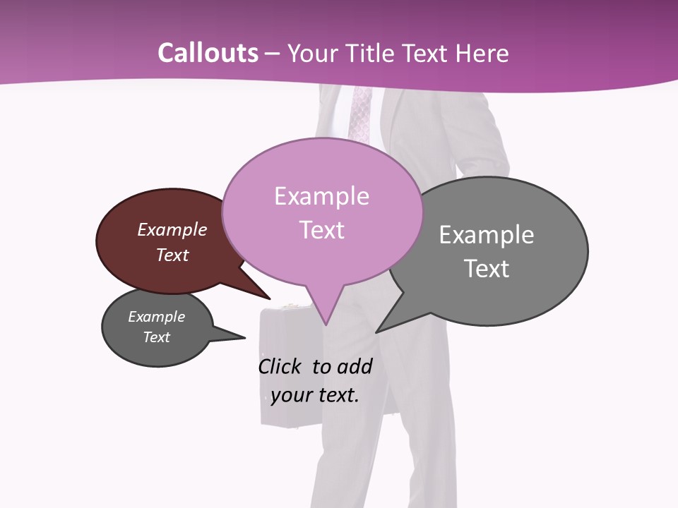 Happy Career Successful PowerPoint Template