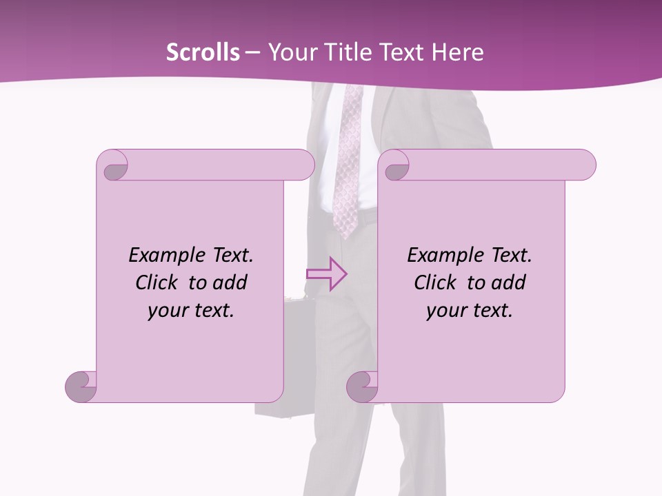 Happy Career Successful PowerPoint Template