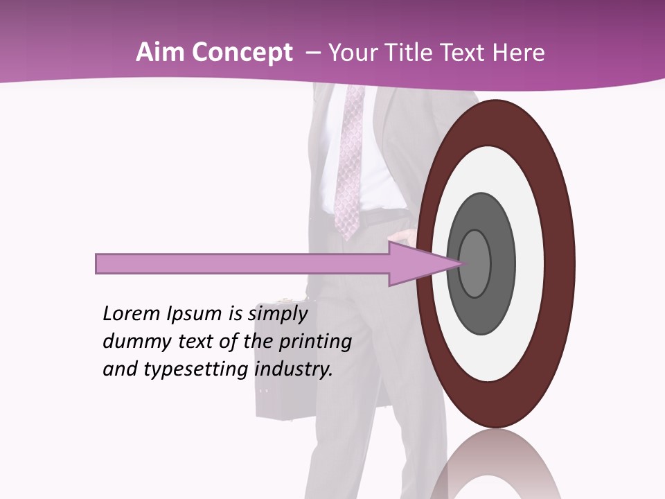 Happy Career Successful PowerPoint Template