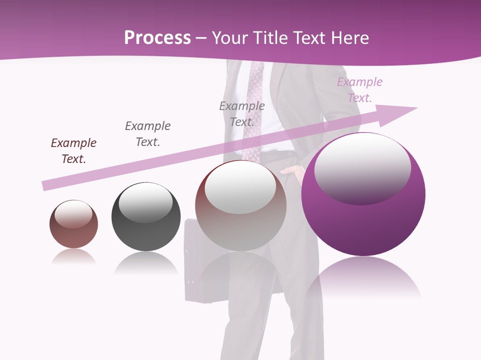 Happy Career Successful PowerPoint Template