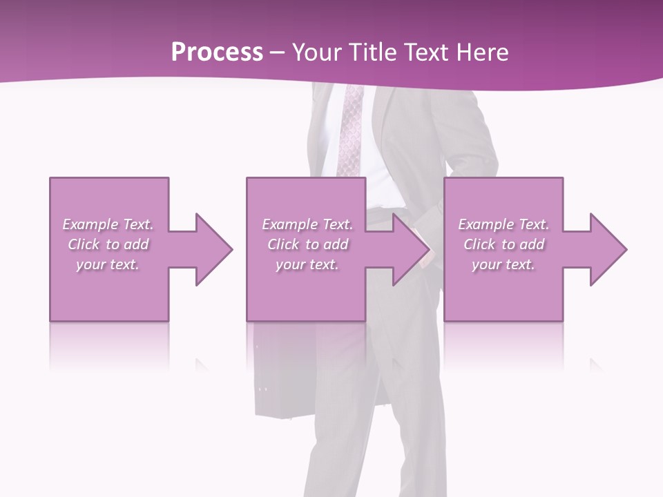 Happy Career Successful PowerPoint Template