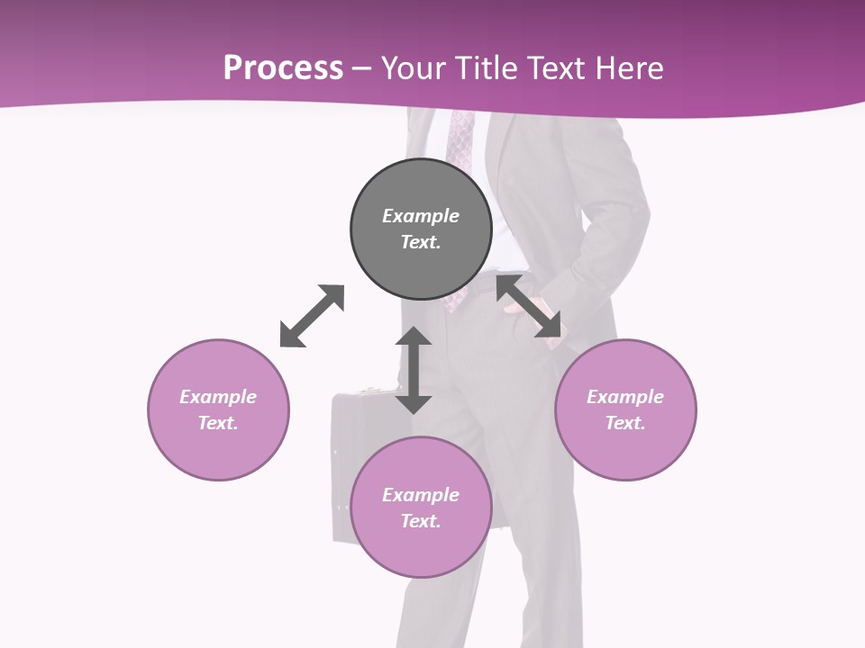 Happy Career Successful PowerPoint Template