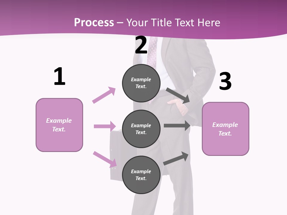 Happy Career Successful PowerPoint Template