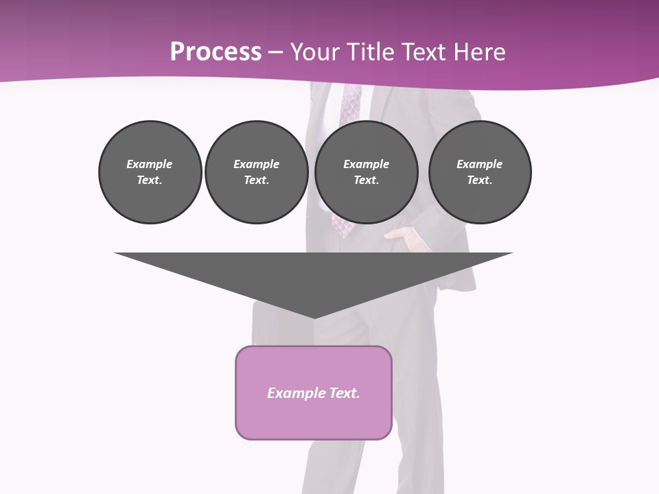 Happy Career Successful PowerPoint Template