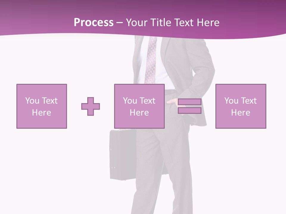 Happy Career Successful PowerPoint Template