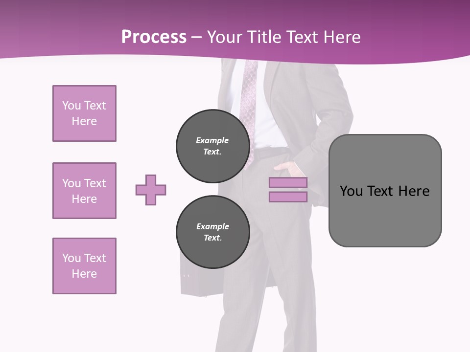 Happy Career Successful PowerPoint Template