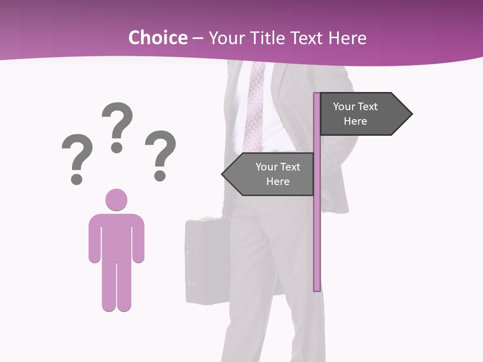 Happy Career Successful PowerPoint Template